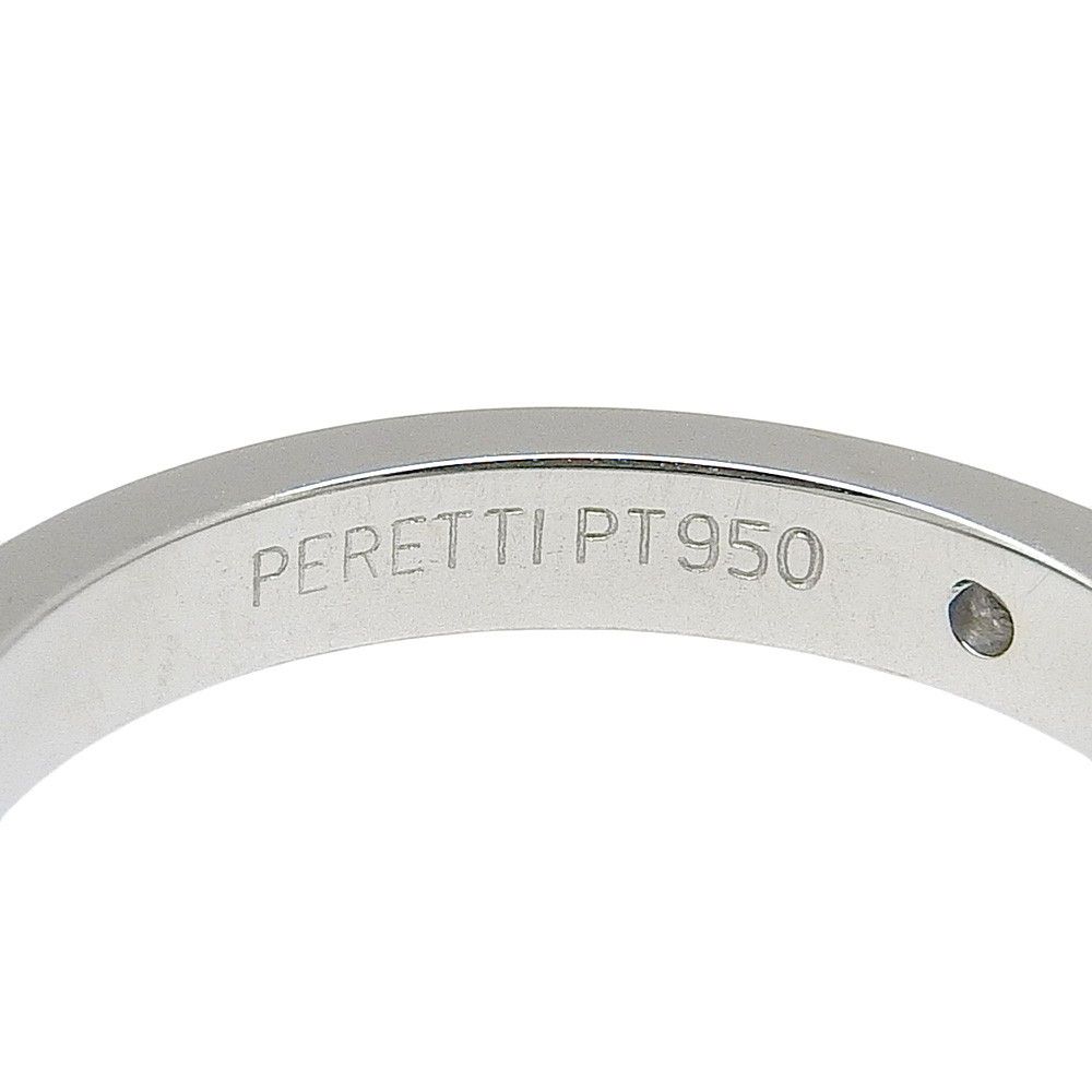 Tiffany & Co. Tiffany & Co. Elsa Peretti 1 Diamond Stacking Band Ring 950 Platinum with Diamond Size ONE SIZE - 4 Thumbnail