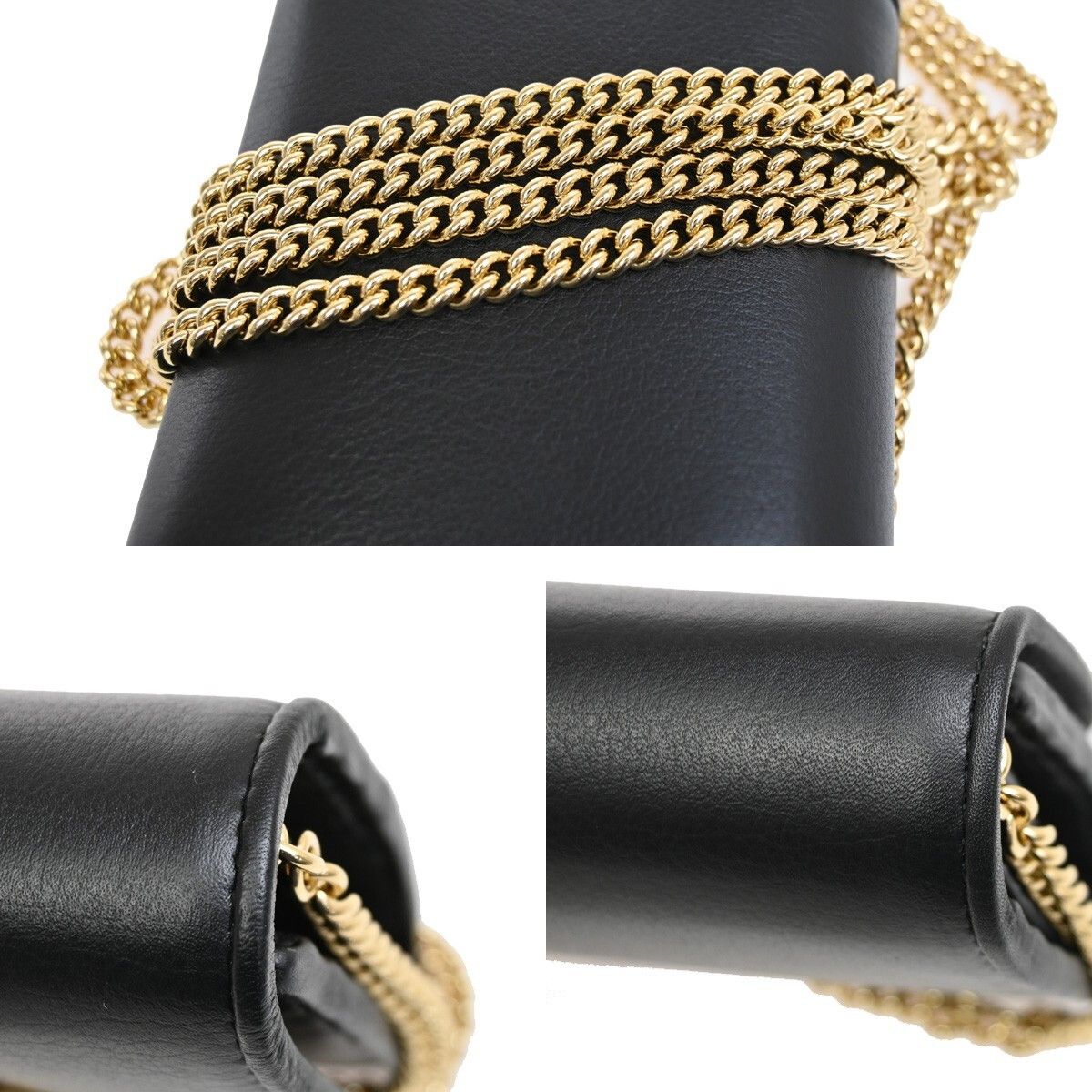 Gucci Gucci Blondie NM Chain Flap Bag Leather Size ONE SIZE - 10 Thumbnail