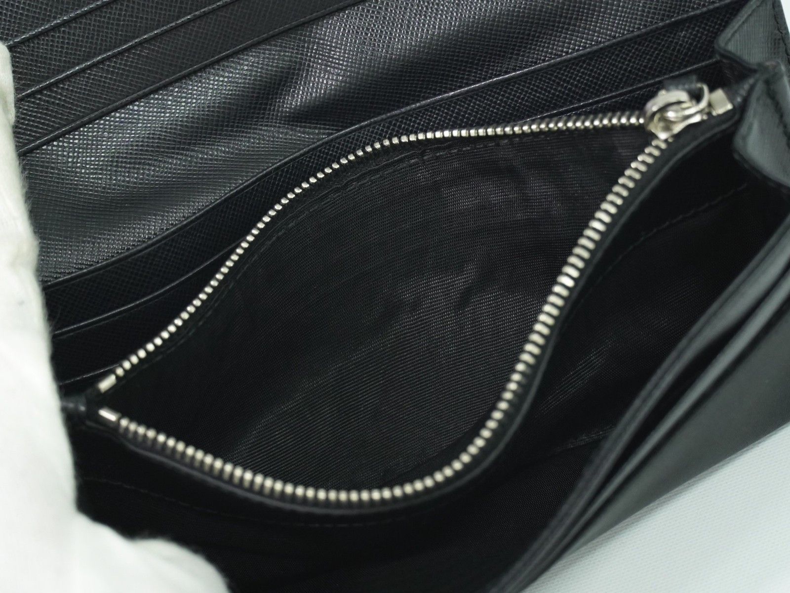 Prada Prada Continental Wallet Tessuto Size ONE SIZE - 13 Thumbnail