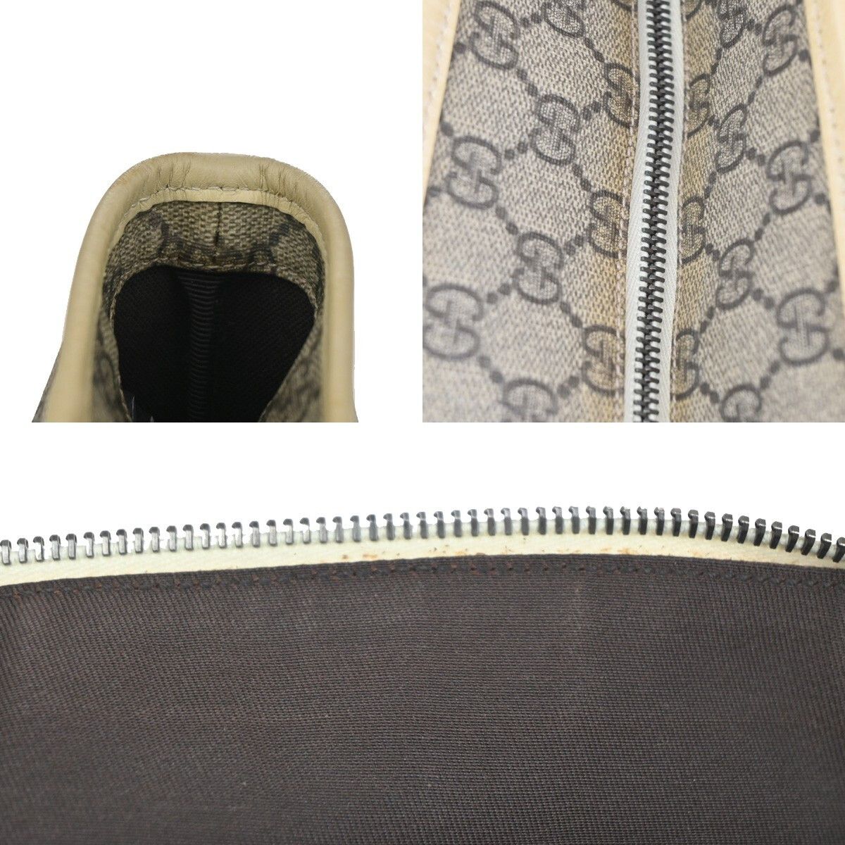 Gucci Gucci Plus Tote GG Coated Canvas with Leather Size ONE SIZE - 10 Thumbnail