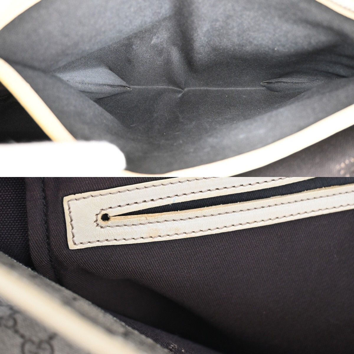 Gucci Gucci Plus Tote GG Coated Canvas with Leather Size ONE SIZE - 17 Thumbnail