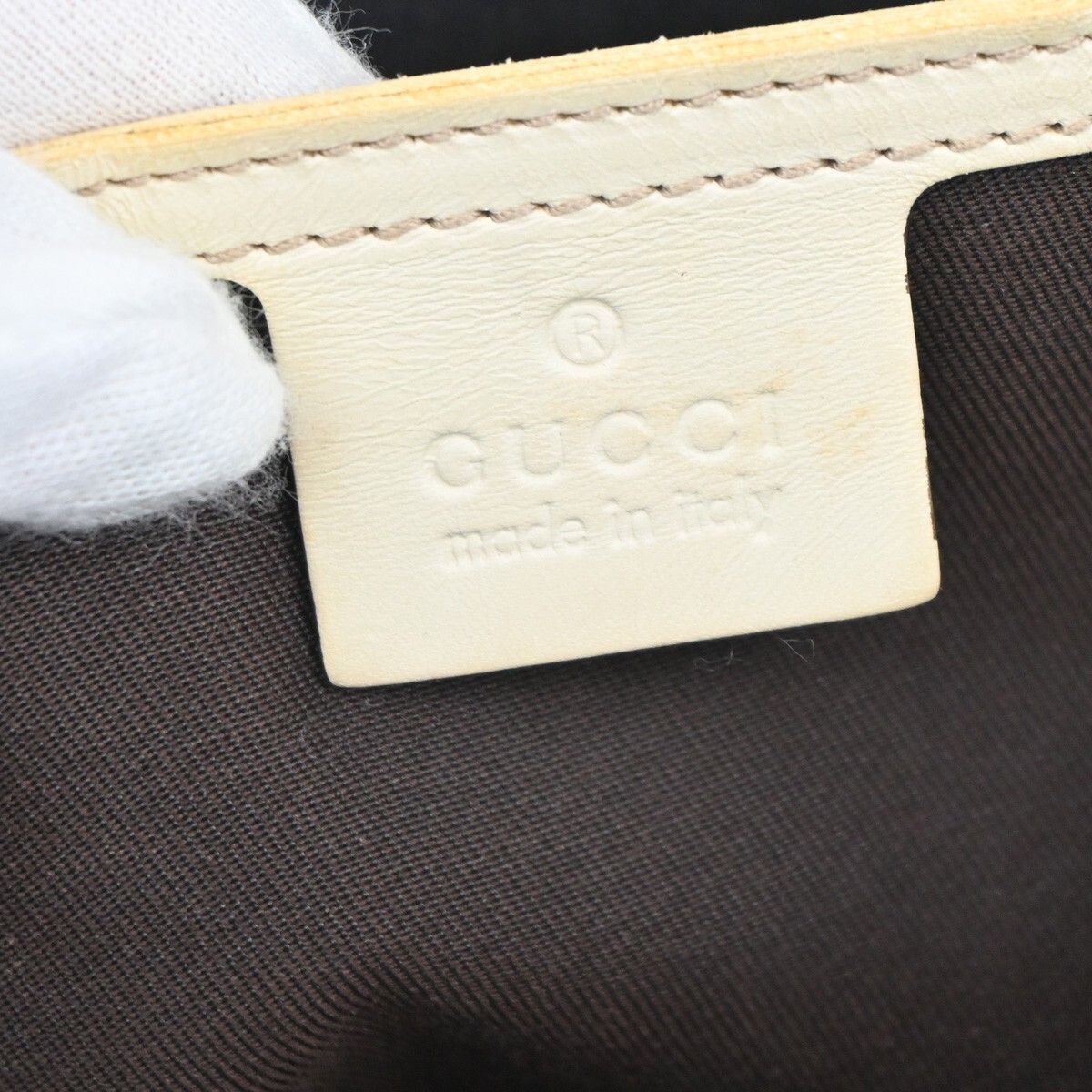 Gucci Gucci Plus Tote GG Coated Canvas with Leather Size ONE SIZE - 6 Thumbnail