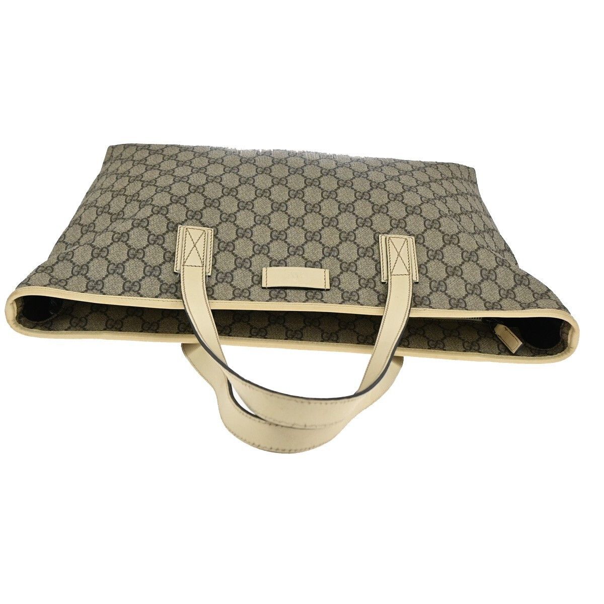 Gucci Gucci Plus Tote GG Coated Canvas with Leather Size ONE SIZE - 8 Thumbnail