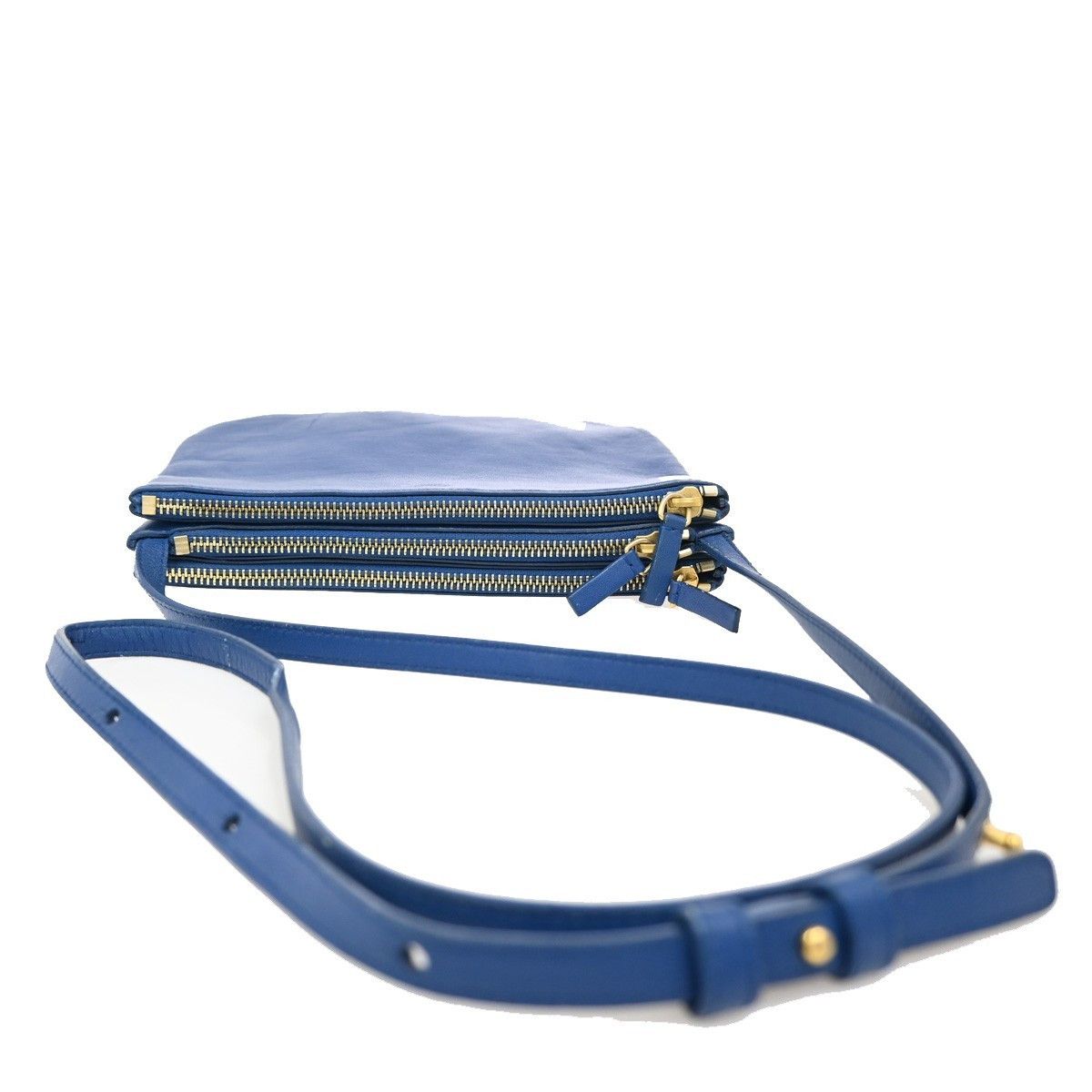 Celine Celine Trio Crossbody Bag Leather Size ONE SIZE - 8 Thumbnail
