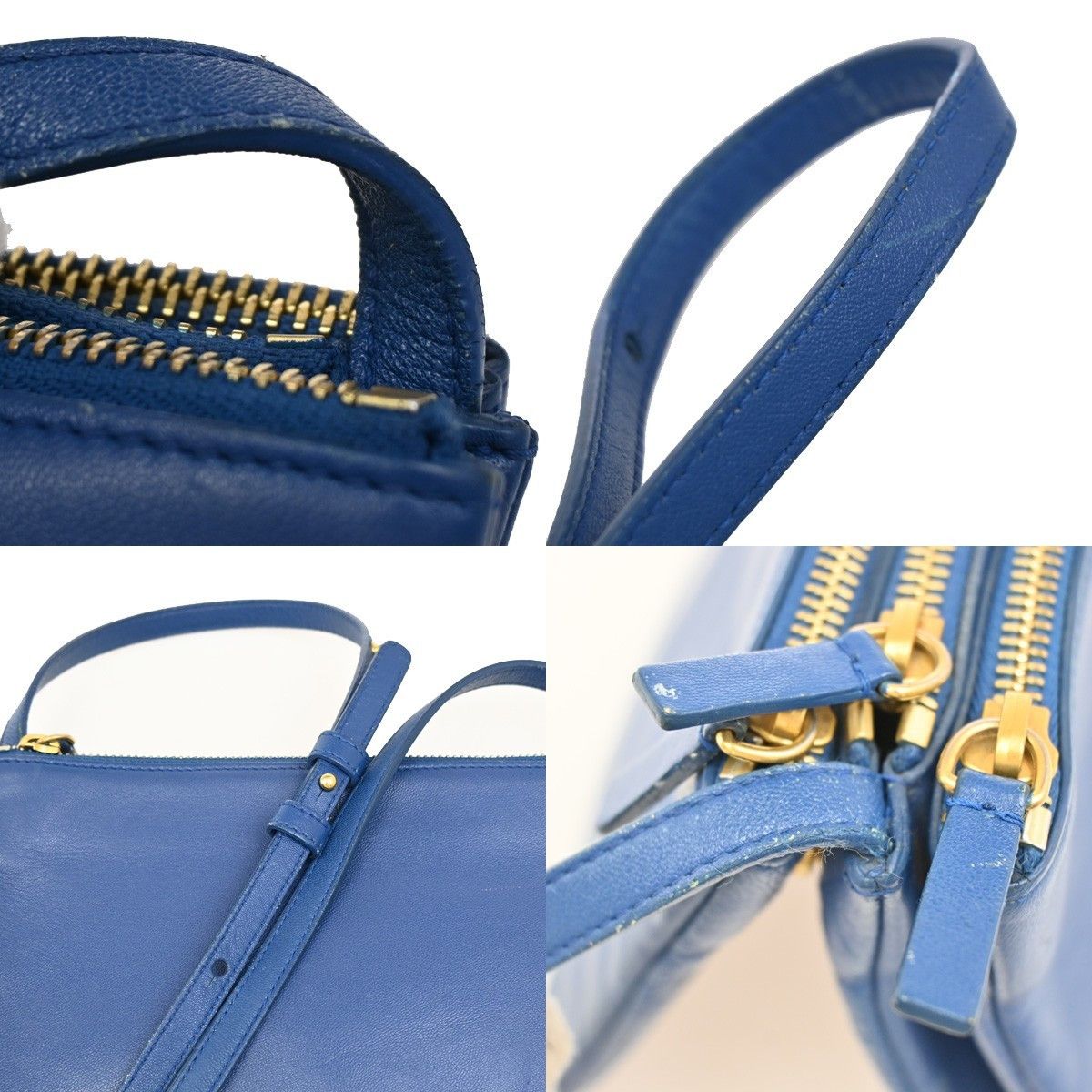 Celine Celine Trio Crossbody Bag Leather Size ONE SIZE - 10 Thumbnail