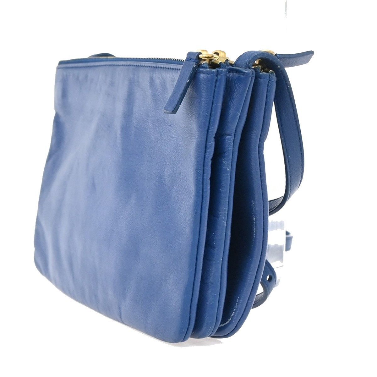 Celine Celine Trio Crossbody Bag Leather Size ONE SIZE - 4 Thumbnail