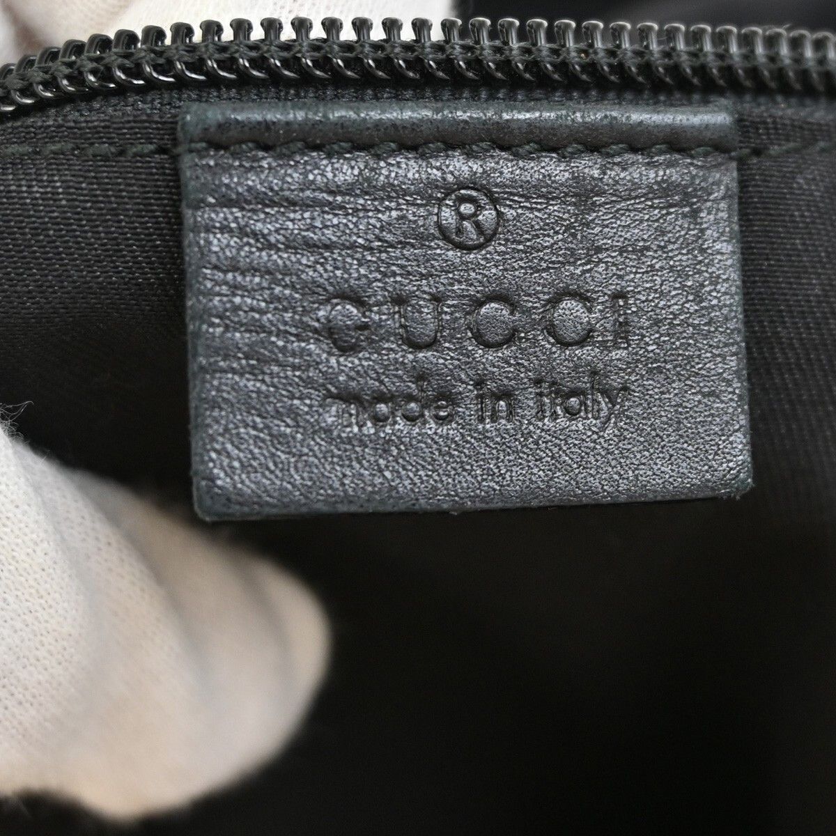 Gucci Gucci Zip Messenger Bag GG Denim Size ONE SIZE - 6 Thumbnail