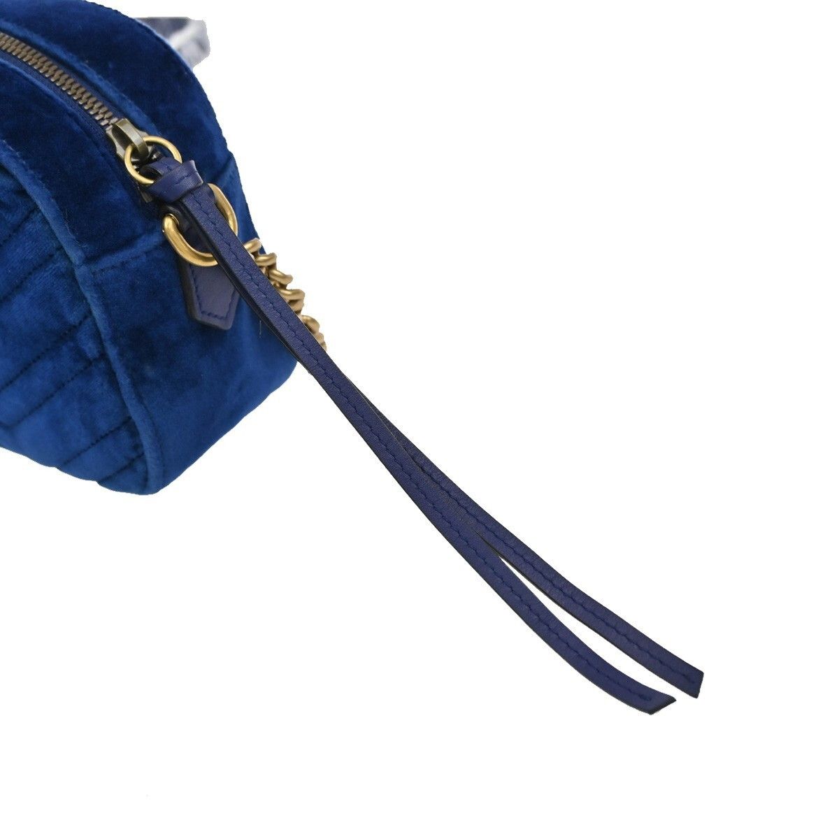 Gucci Gucci GG Marmont Shoulder Bag Matelasse Velvet Size ONE SIZE - 15 Thumbnail