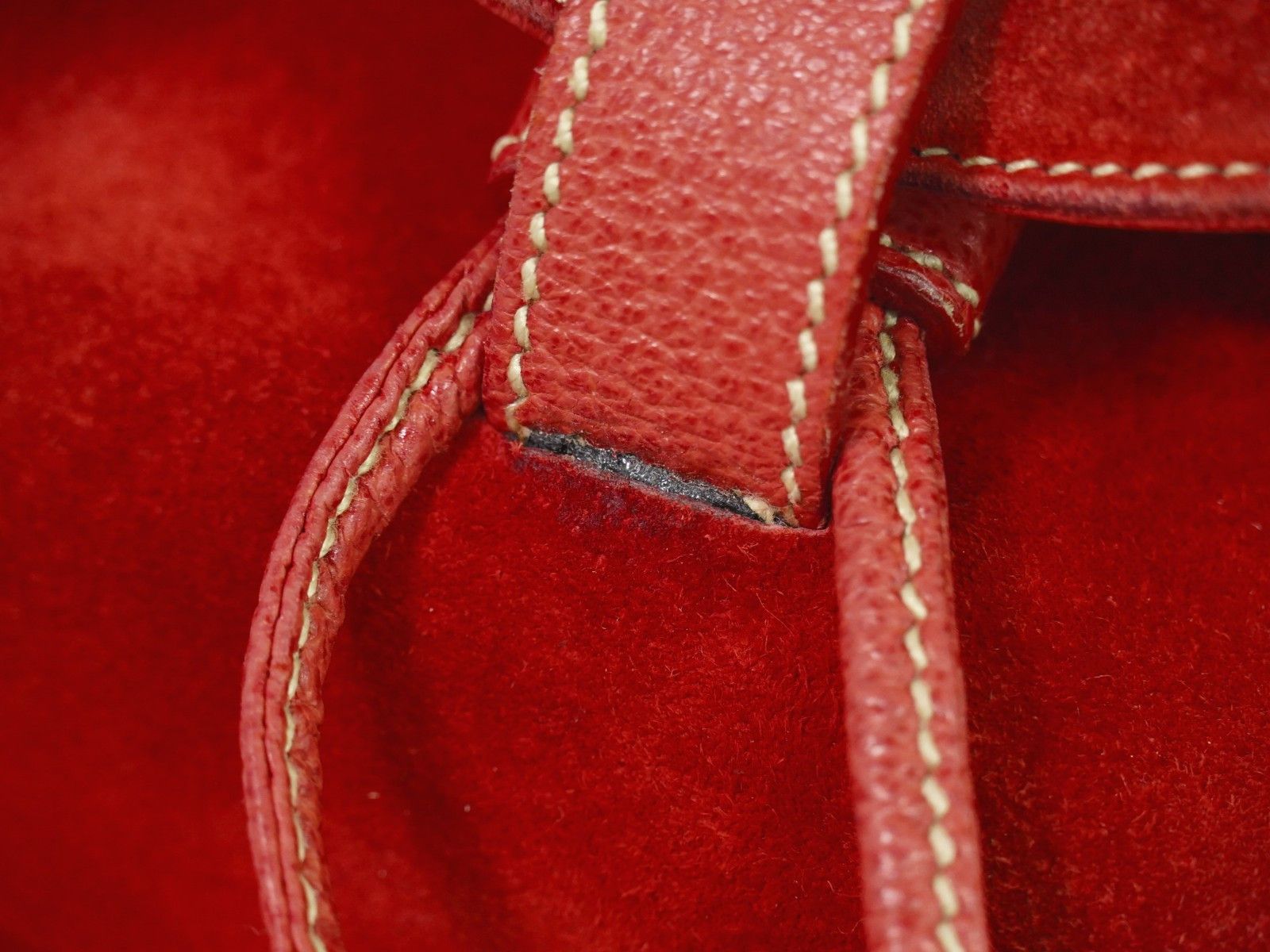 Gucci Gucci Vintage Bamboo Backpack Suede Size ONE SIZE - 13 Thumbnail