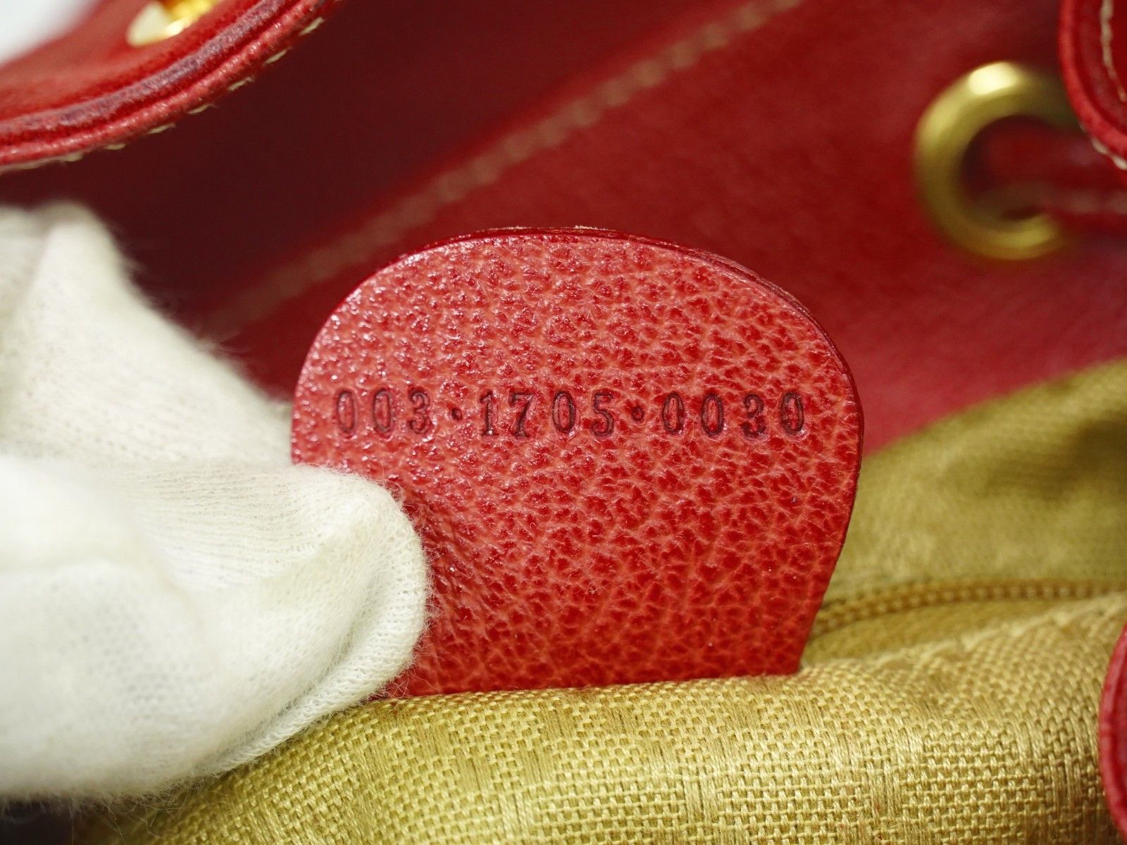 Gucci Gucci Vintage Bamboo Backpack Suede Size ONE SIZE - 5 Thumbnail