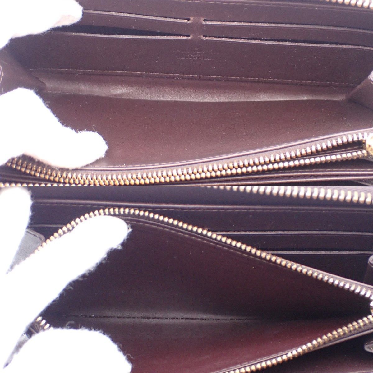 Louis Vuitton Louis Vuitton Zippy Compact Wallet Monogram Vernis Size ONE SIZE - 5 Thumbnail