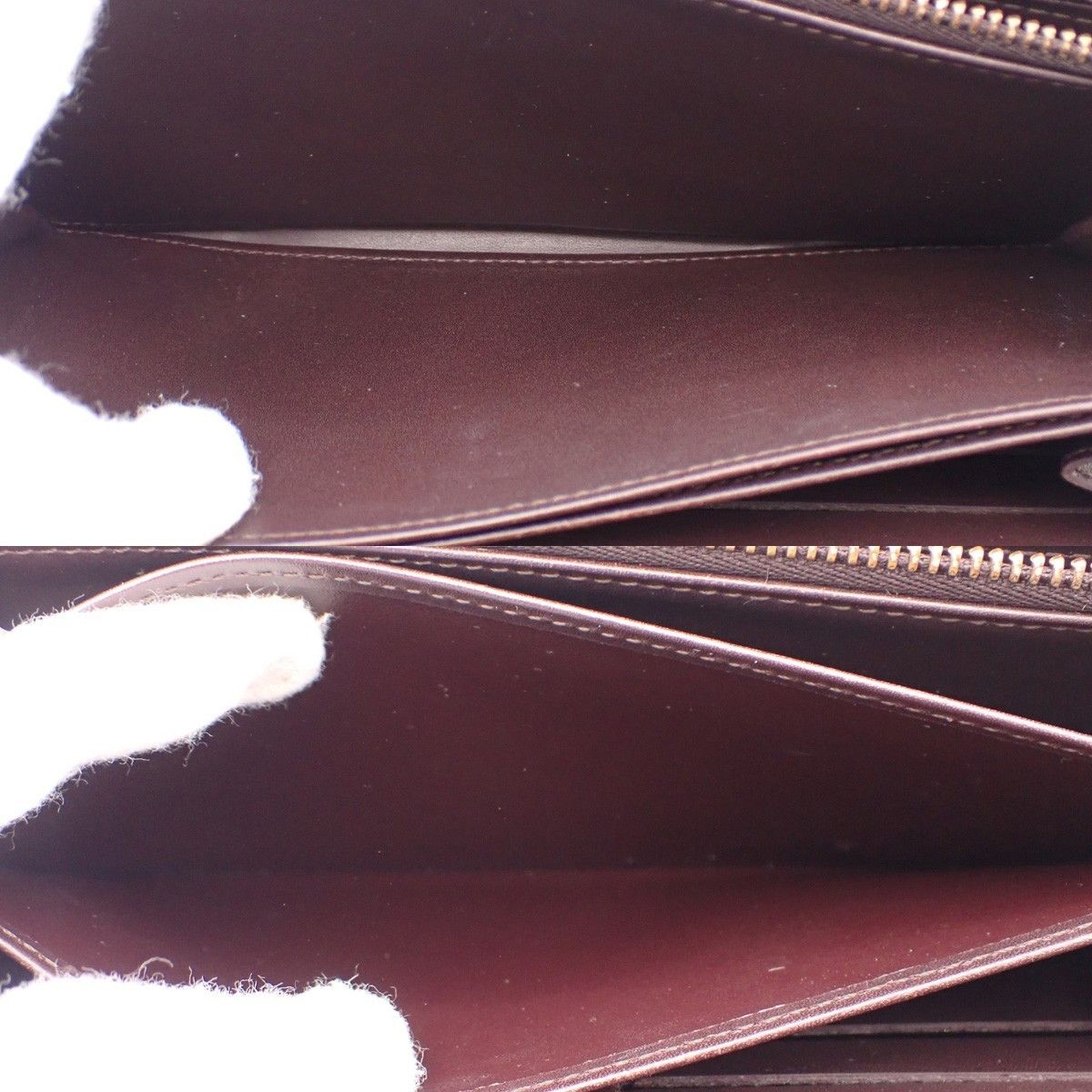Louis Vuitton Louis Vuitton Zippy Compact Wallet Monogram Vernis Size ONE SIZE - 14 Thumbnail