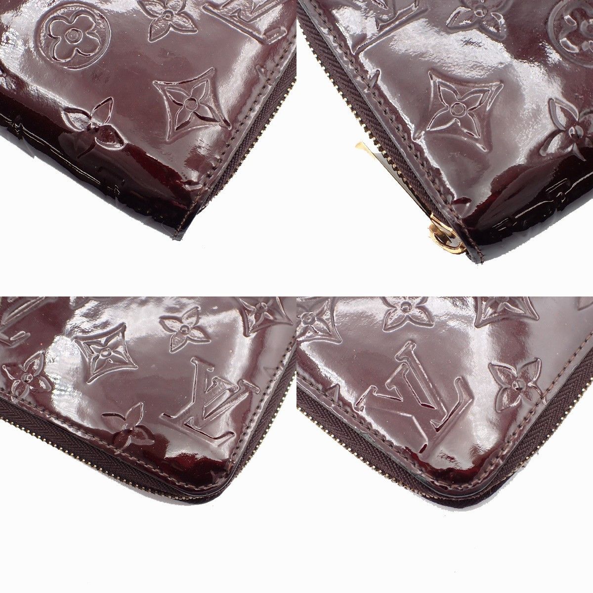 Louis Vuitton Louis Vuitton Zippy Compact Wallet Monogram Vernis Size ONE SIZE - 8 Thumbnail