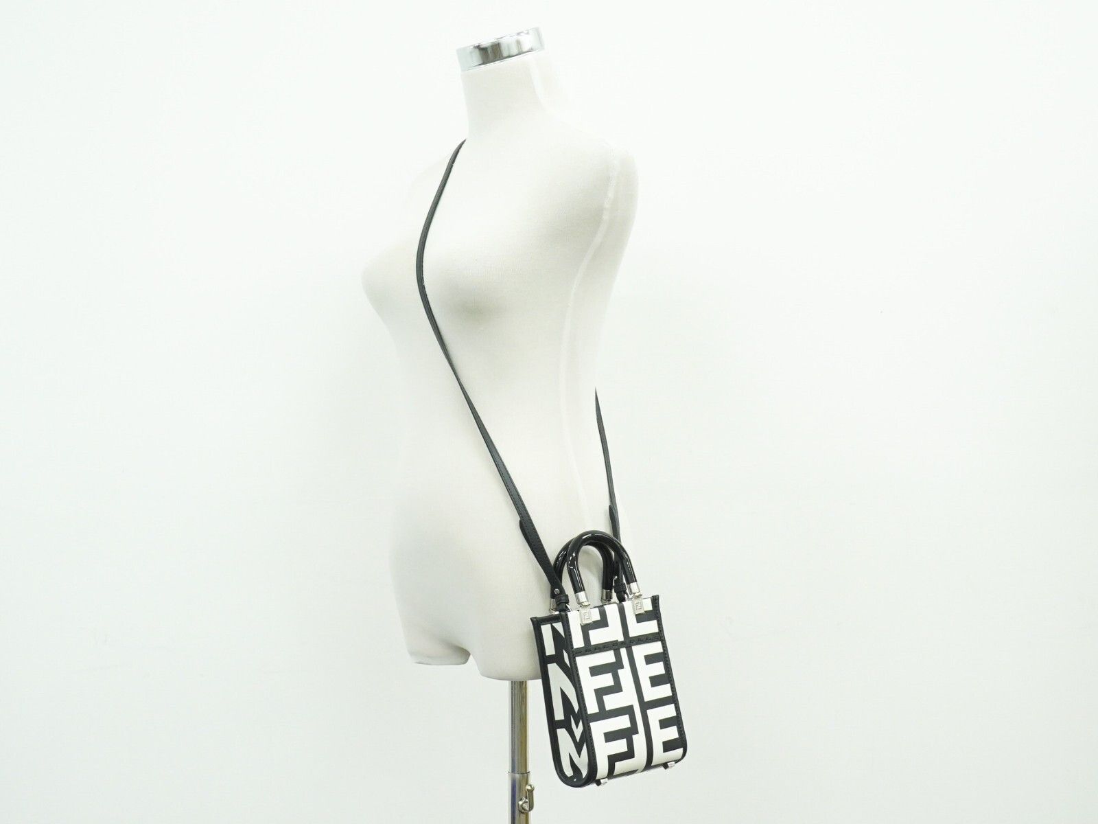 Fendi Fendi Sunshine Shopper Tote Leather Size ONE SIZE - 12 Thumbnail