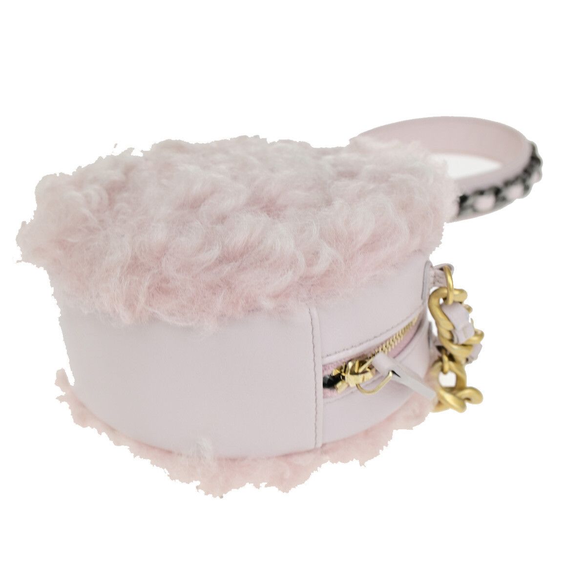 Chanel Chanel 19 Round Clutch with Chain Quilted Shearling Size ONE SIZE - 11 Thumbnail