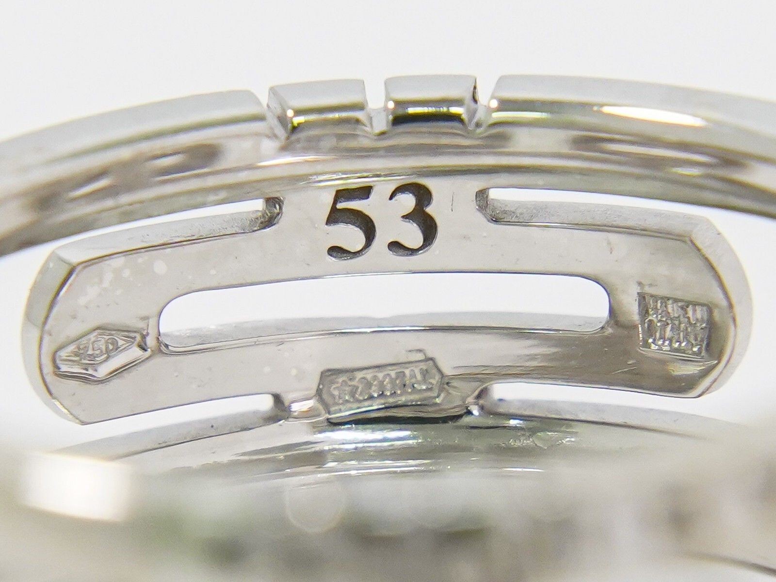 Bvlgari Bvlgari Parentesi Ring 18K White Gold Size ONE SIZE - 6 Thumbnail