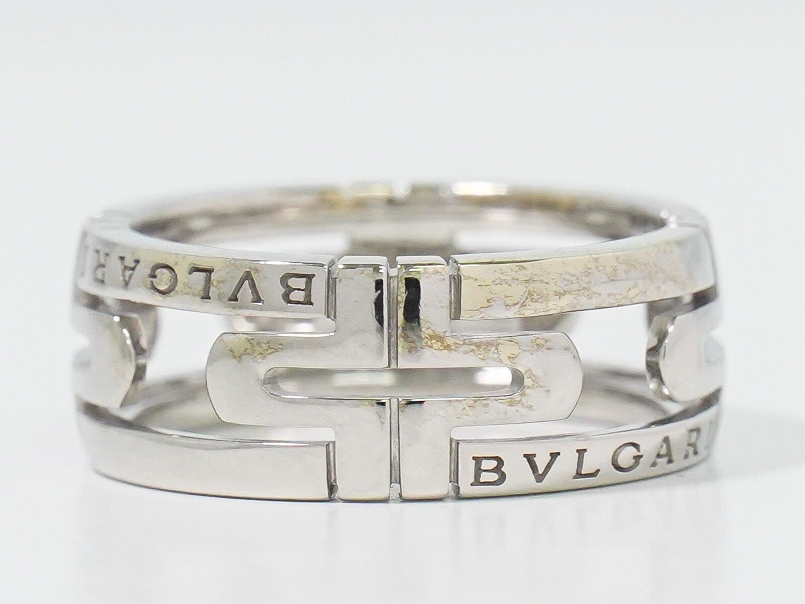Bvlgari Bvlgari Parentesi Ring 18K White Gold Size ONE SIZE - 4 Thumbnail