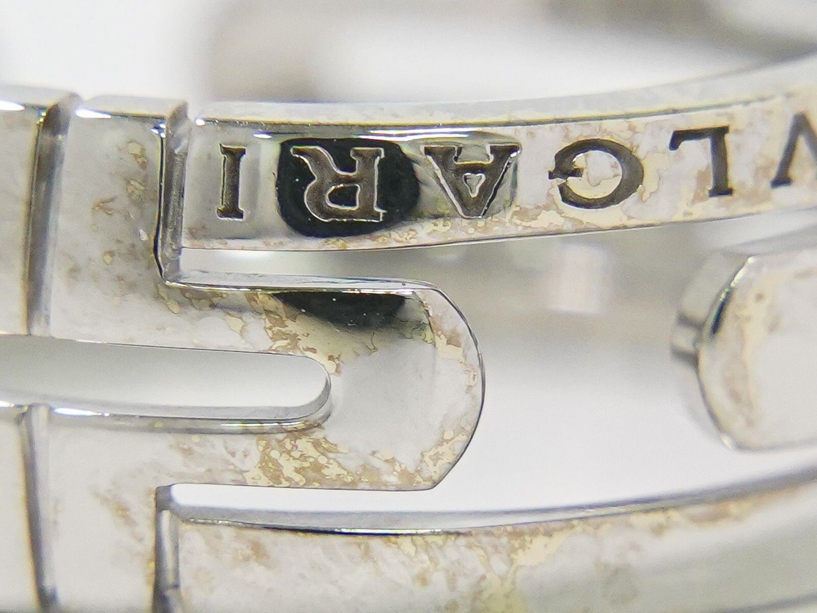 Bvlgari Bvlgari Parentesi Ring 18K White Gold Size ONE SIZE - 5 Thumbnail
