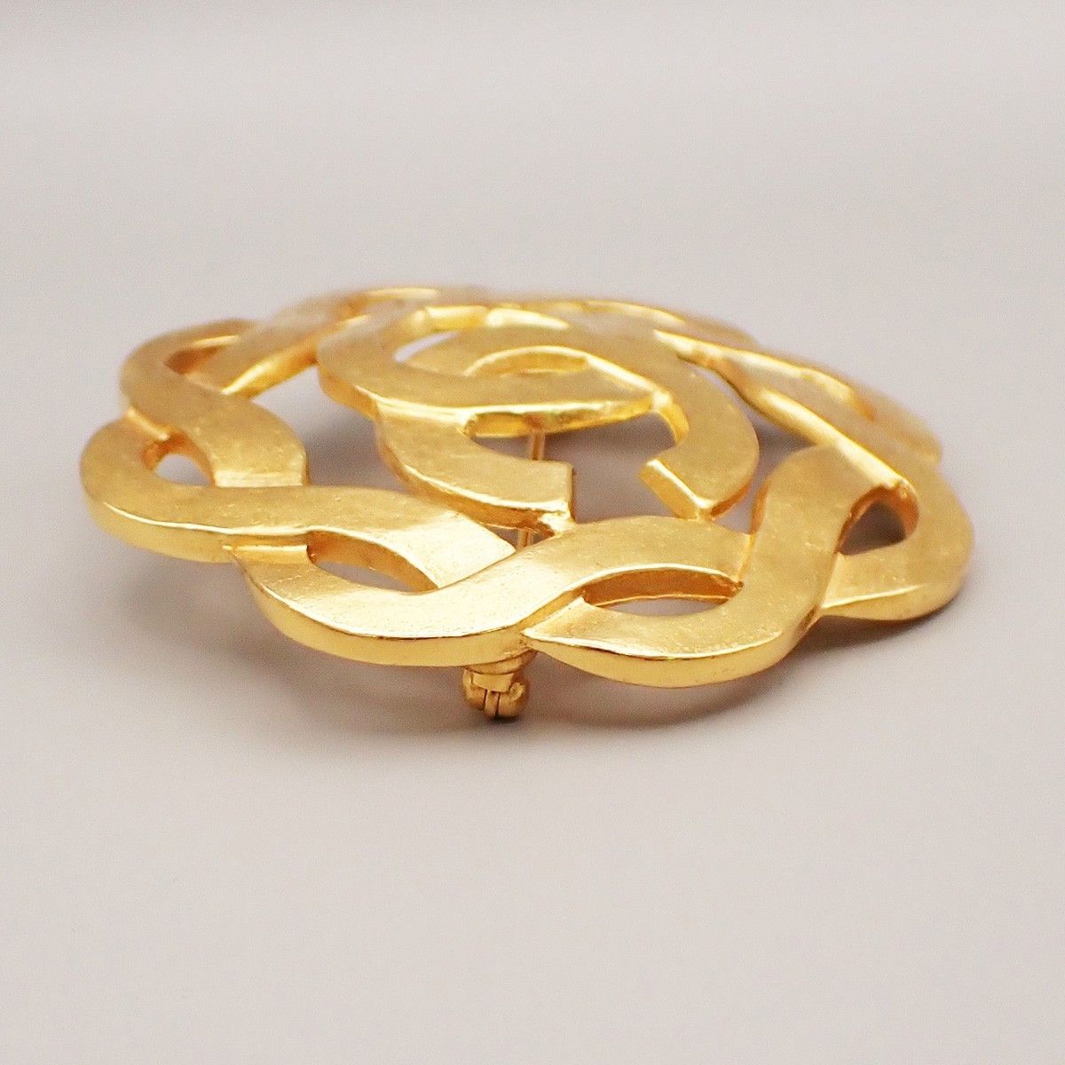 Chanel Chanel Vintage CC Logo Brooch Metal Size ONE SIZE - 4 Thumbnail