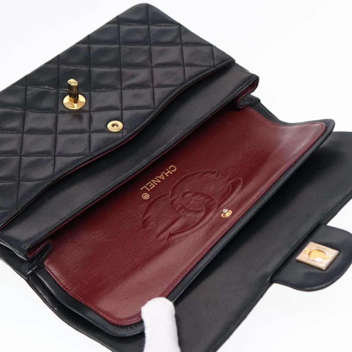 Chanel Chanel Timeless - Classic Double Flap Bag Quilted Lambskin Size ONE SIZE - 17 Thumbnail