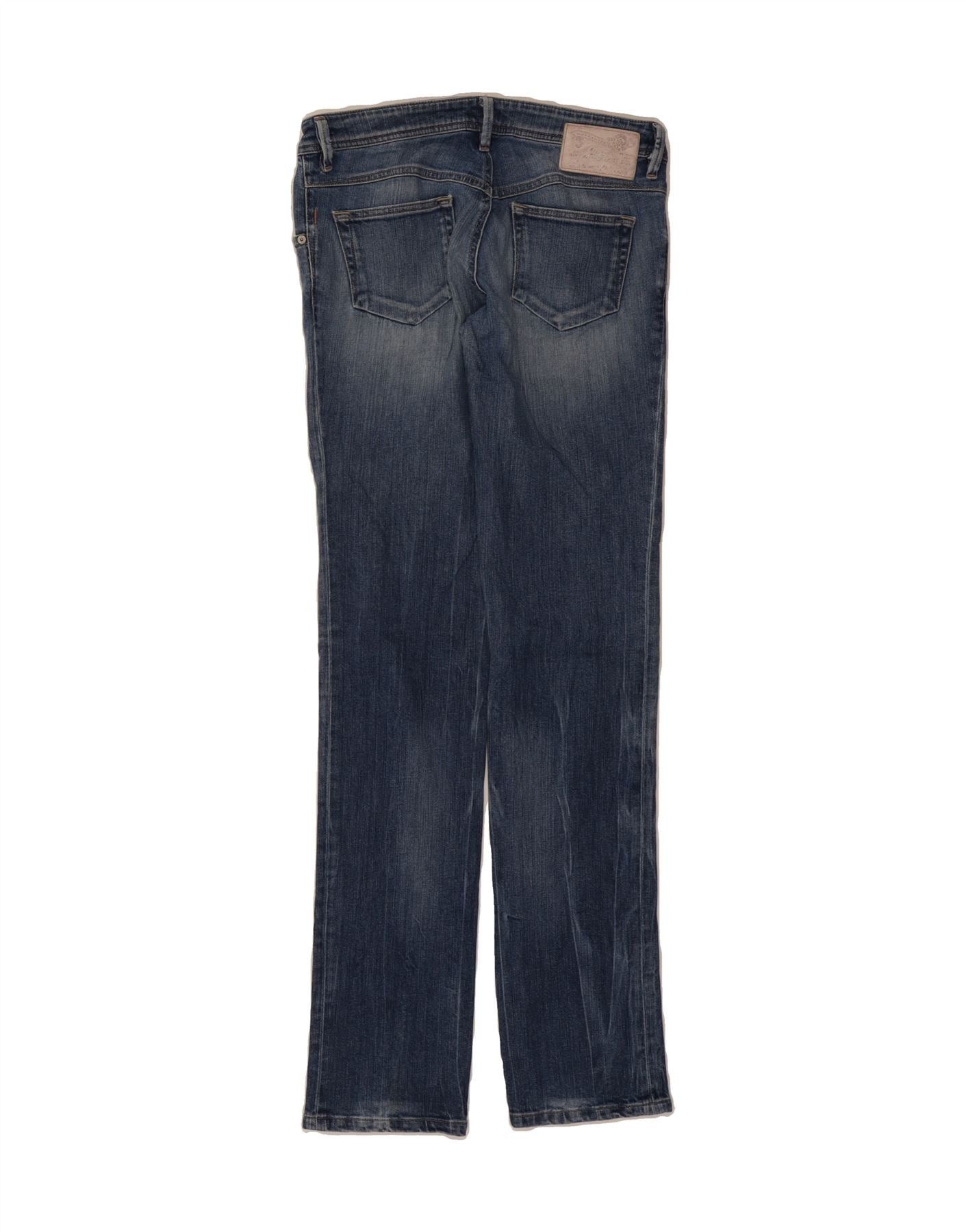 Diesel Womens Newz Skinny Jeans W29 L34 Blue Cotton Size 42" / US 20 - 2 Thumbnail