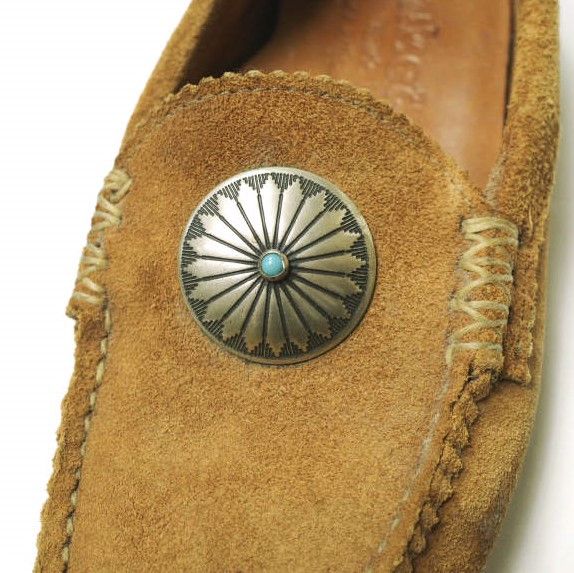 Other Other Yuketen Concho Moc Leather Suede Slip-on Shoes Suede Shoes DUTY FREE for USA Size ONE SIZE - 6 Thumbnail