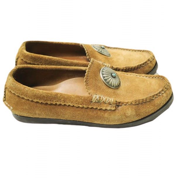 Other Other Yuketen Concho Moc Leather Suede Slip-on Shoes Suede Shoes DUTY FREE for USA Size ONE SIZE - 3 Thumbnail