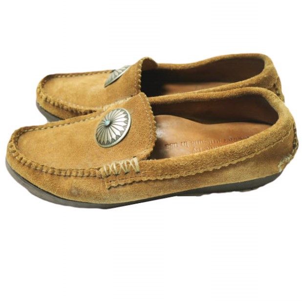Other Other Yuketen Concho Moc Leather Suede Slip-on Shoes Suede Shoes DUTY FREE for USA Size ONE SIZE - 2 Thumbnail
