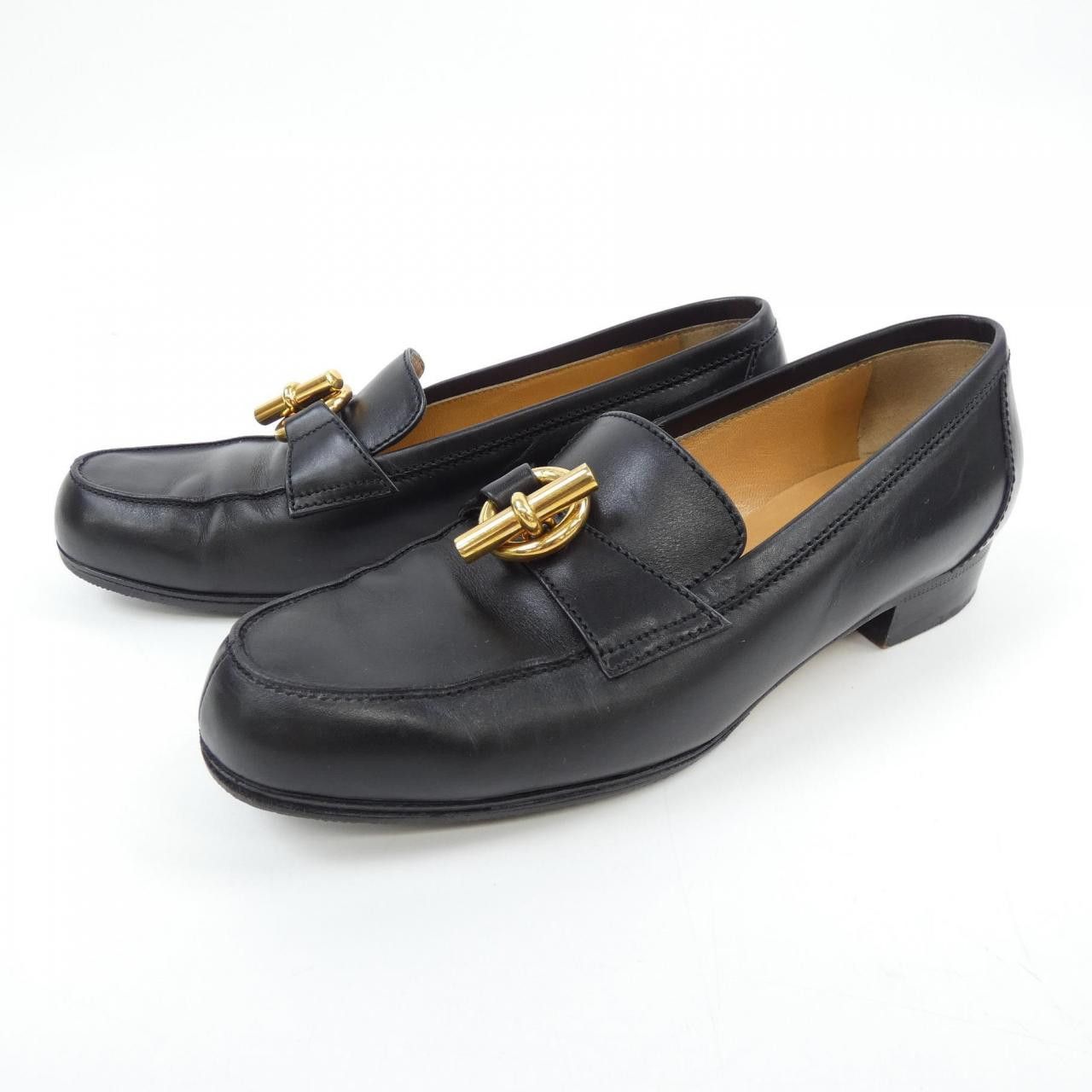Hermes Hermes Hermes Vintage Leather Shoes Leather Shoes DUTY FREE for USA Size ONE SIZE - 3 Thumbnail