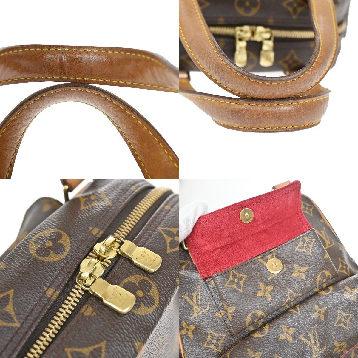 Louis Vuitton Excentri-Cite Handbag Monogram Canvas