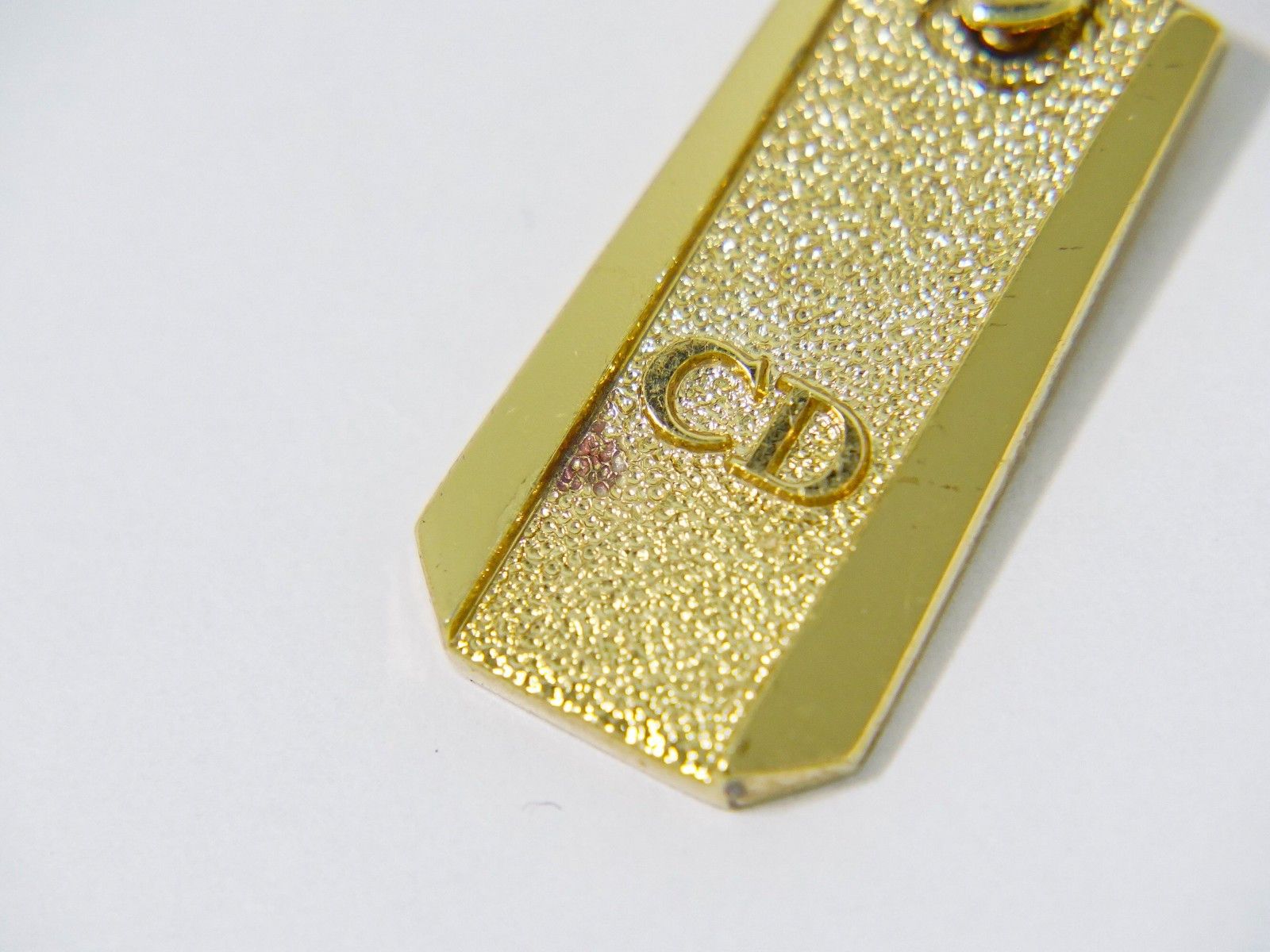 Dior Christian Dior CD Pendant Necklace Gold-plated Size ONE SIZE - 3 Thumbnail