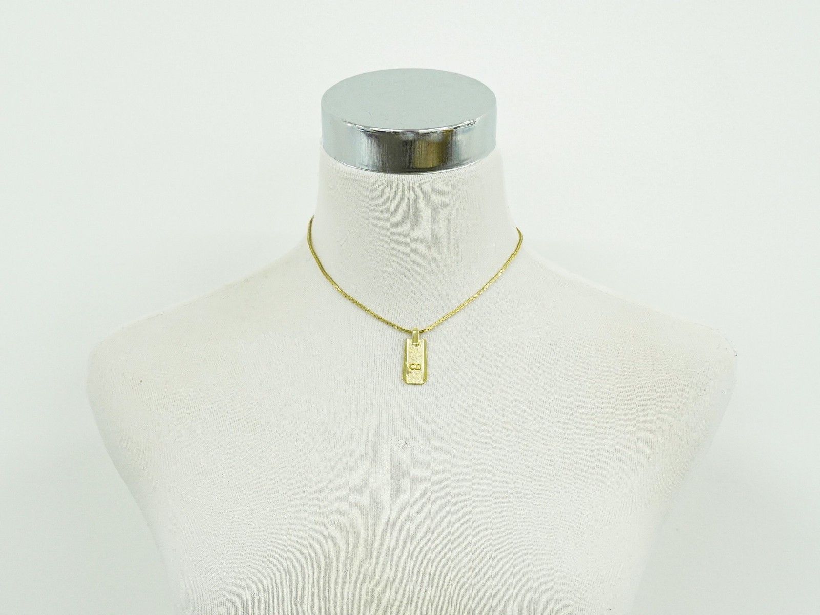 Dior Christian Dior CD Pendant Necklace Gold-plated Size ONE SIZE - 9 Thumbnail