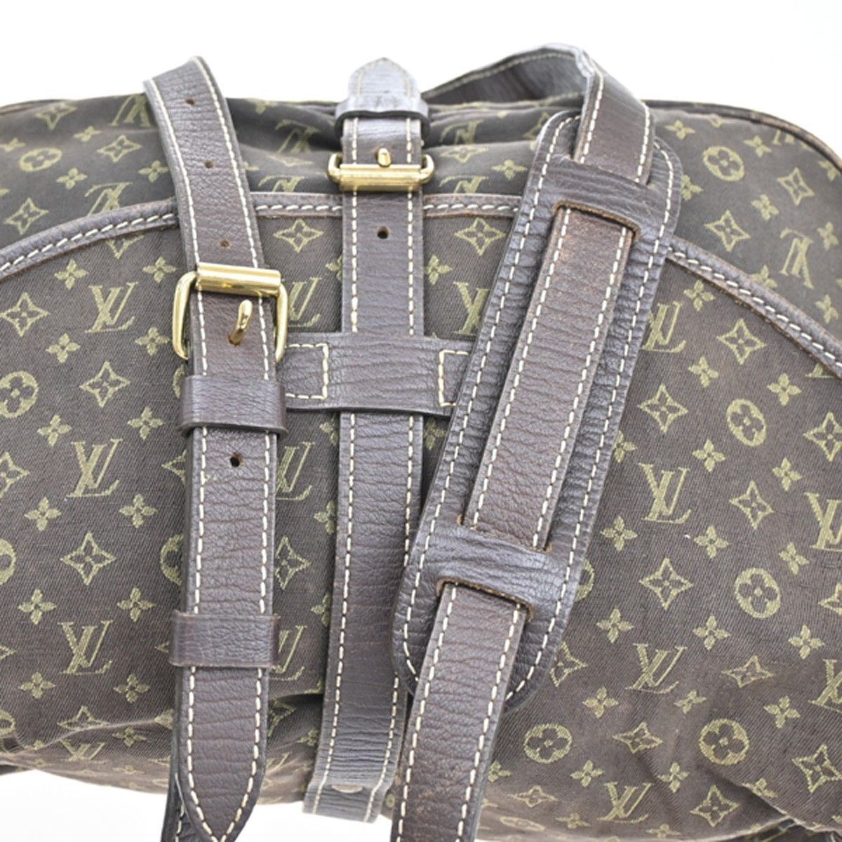 Louis Vuitton Louis Vuitton Saumur Handbag Mini Lin Size ONE SIZE - 13 Thumbnail
