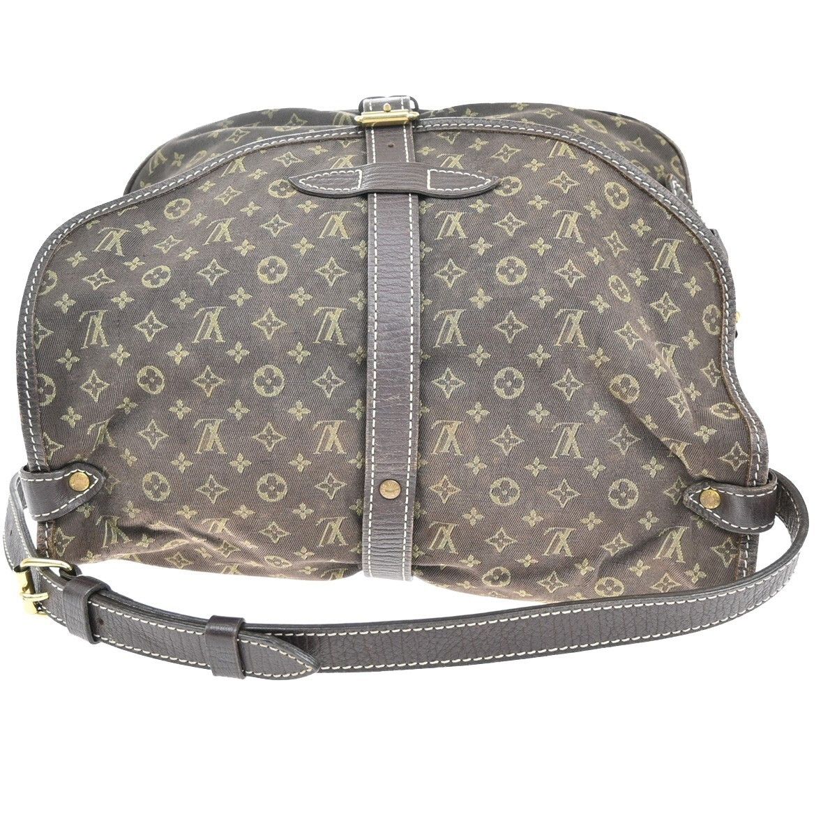 Louis Vuitton Louis Vuitton Saumur Handbag Mini Lin Size ONE SIZE - 11 Thumbnail