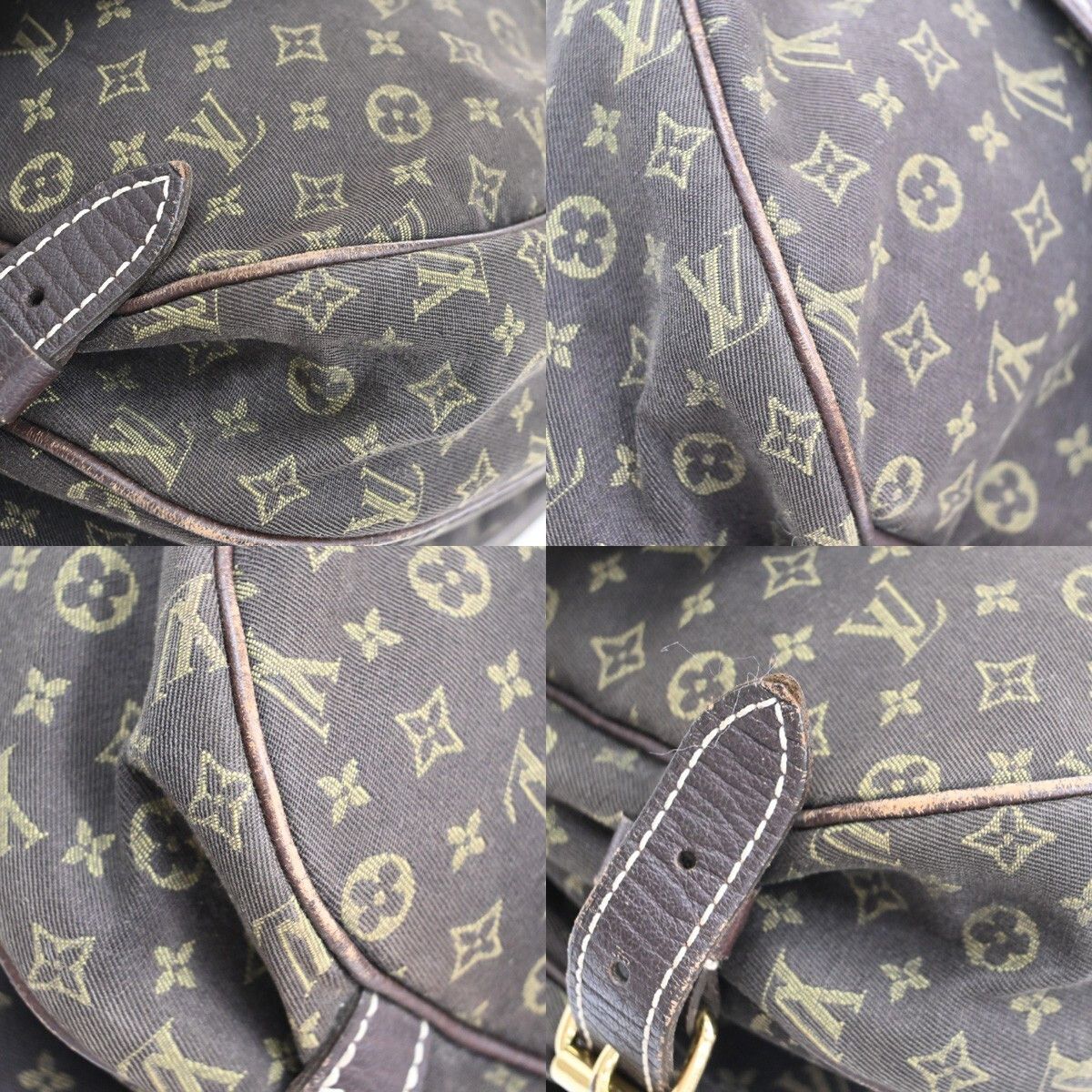 Louis Vuitton Louis Vuitton Saumur Handbag Mini Lin Size ONE SIZE - 9 Thumbnail