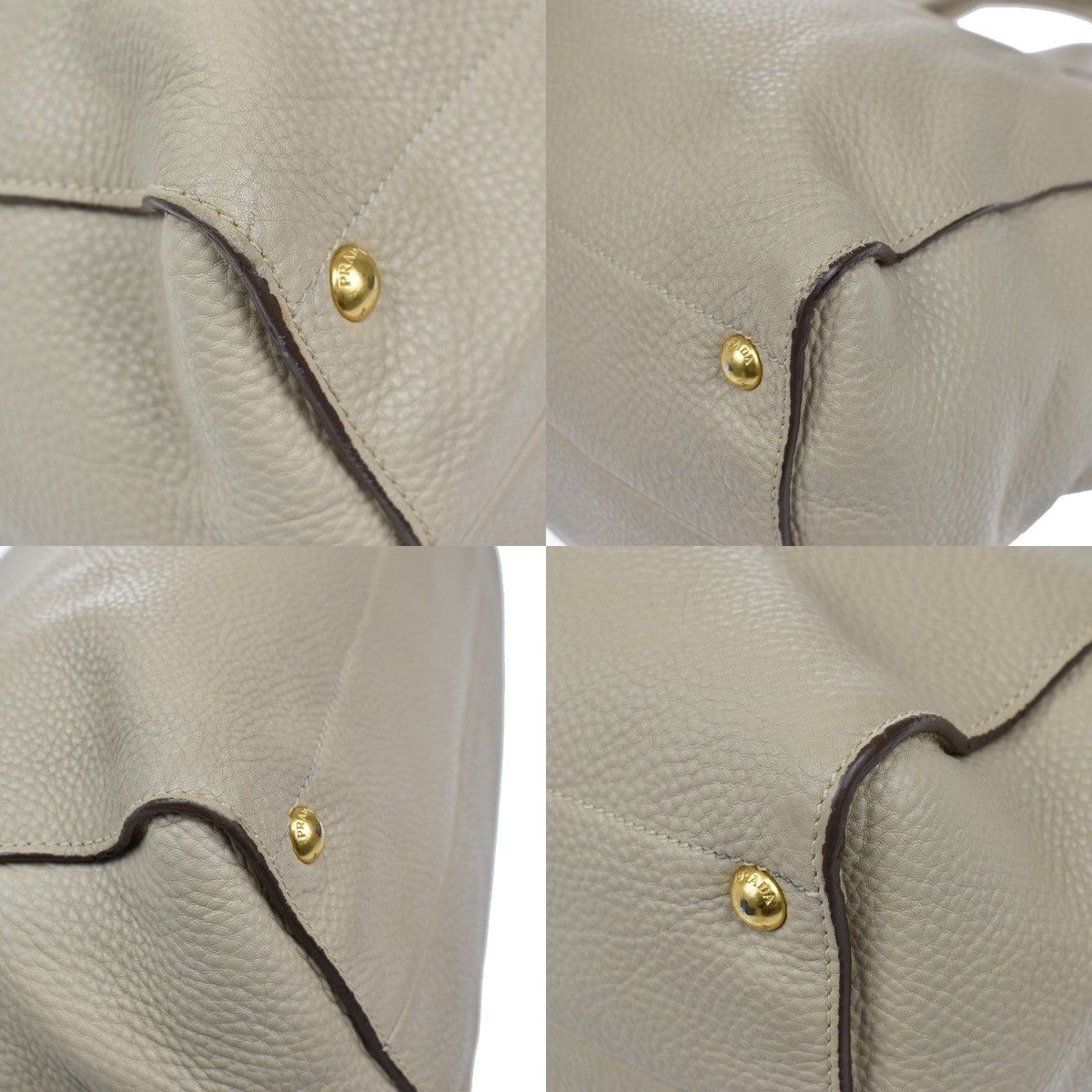 Prada Prada Twin Shopping Tote Vitello Daino Size ONE SIZE - 10 Thumbnail