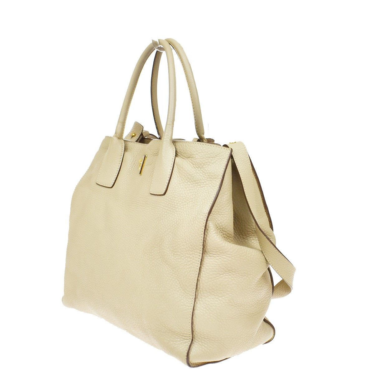Prada Prada Twin Shopping Tote Vitello Daino Size ONE SIZE - 3 Thumbnail