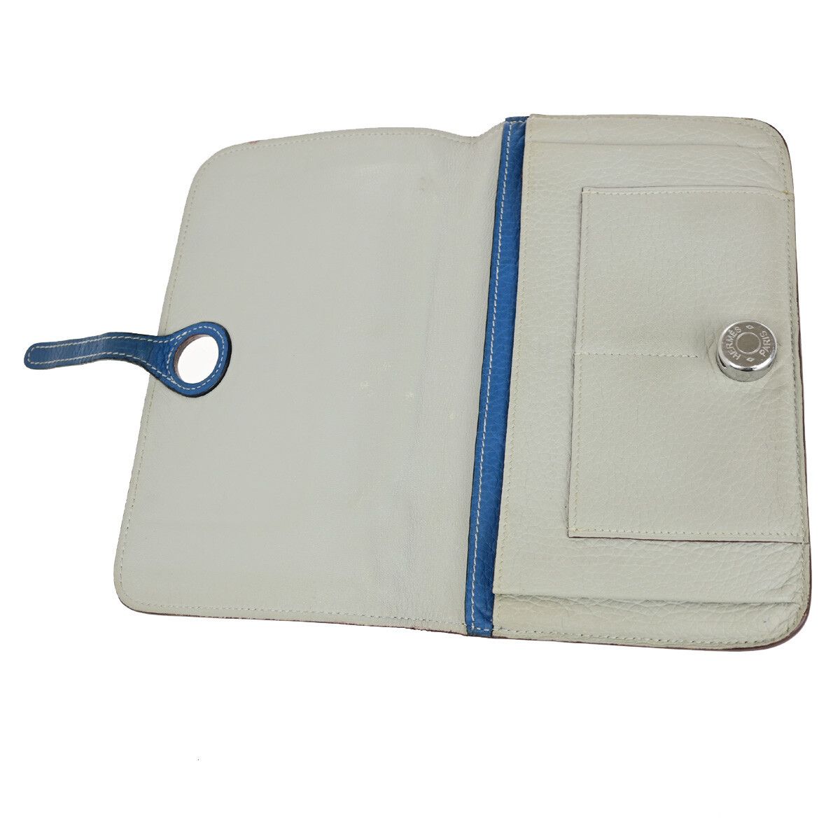 Hermes Hermes Bicolor Dogon Duo Combined Wallet Leather Size ONE SIZE - 5 Thumbnail