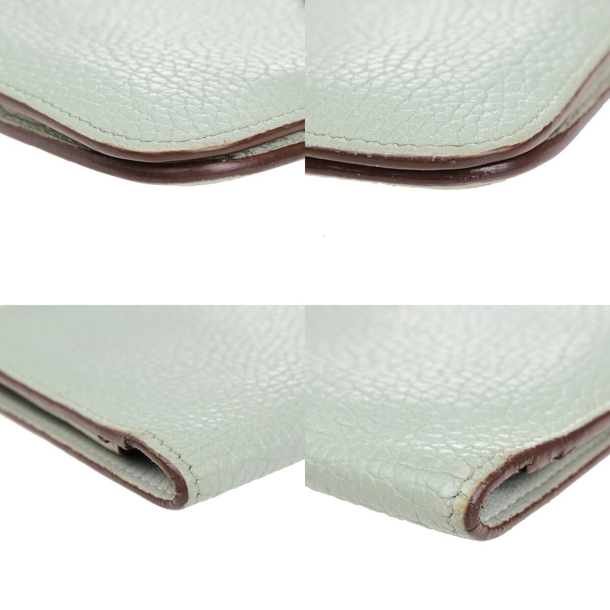 Hermes Hermes Bicolor Dogon Duo Combined Wallet Leather Size ONE SIZE - 9 Thumbnail