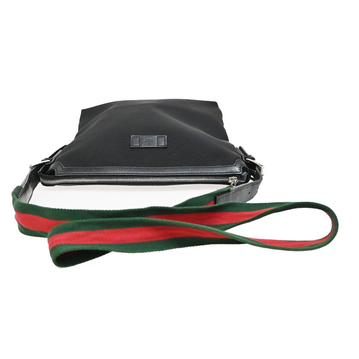Gucci Gucci Web Strap Flat Messenger Bag Techno Canvas Size ONE SIZE - 8 Thumbnail