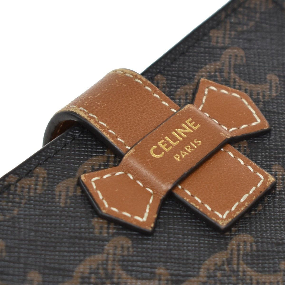 Celine Celine Strap wallet Triomphe coated canvas Size ONE SIZE - 9 Thumbnail
