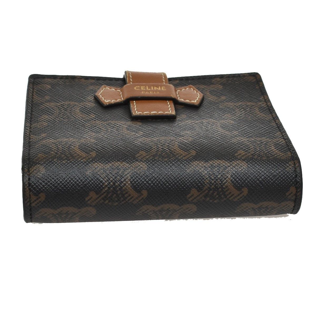 Celine Celine Strap wallet Triomphe coated canvas Size ONE SIZE - 11 Thumbnail