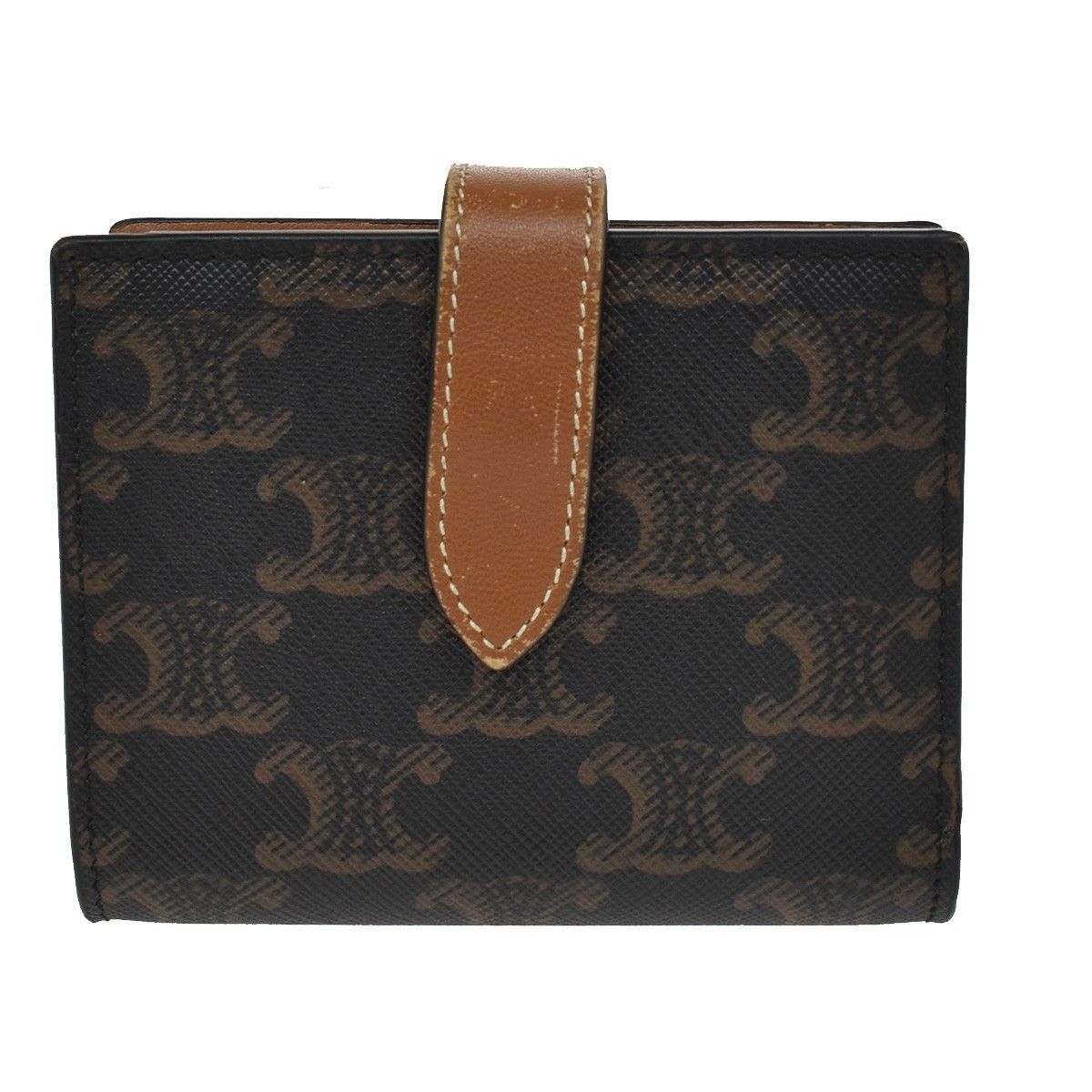 Celine Celine Strap wallet Triomphe coated canvas Size ONE SIZE - 2 Thumbnail