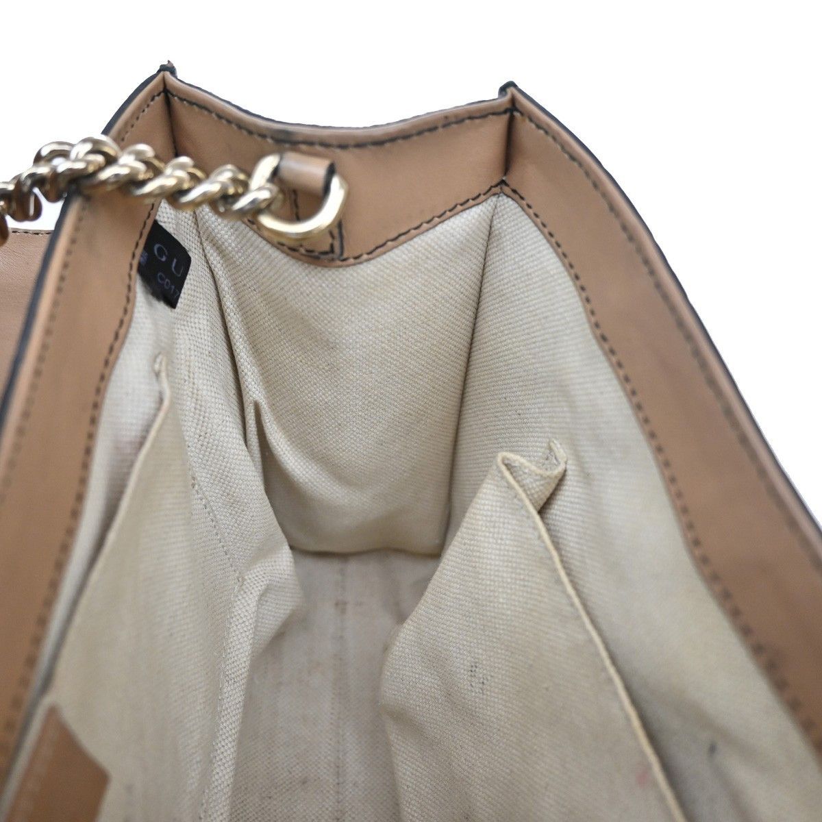 Gucci Gucci Emily Chain Flap Bag Guccissima Leather Size ONE SIZE - 14 Thumbnail