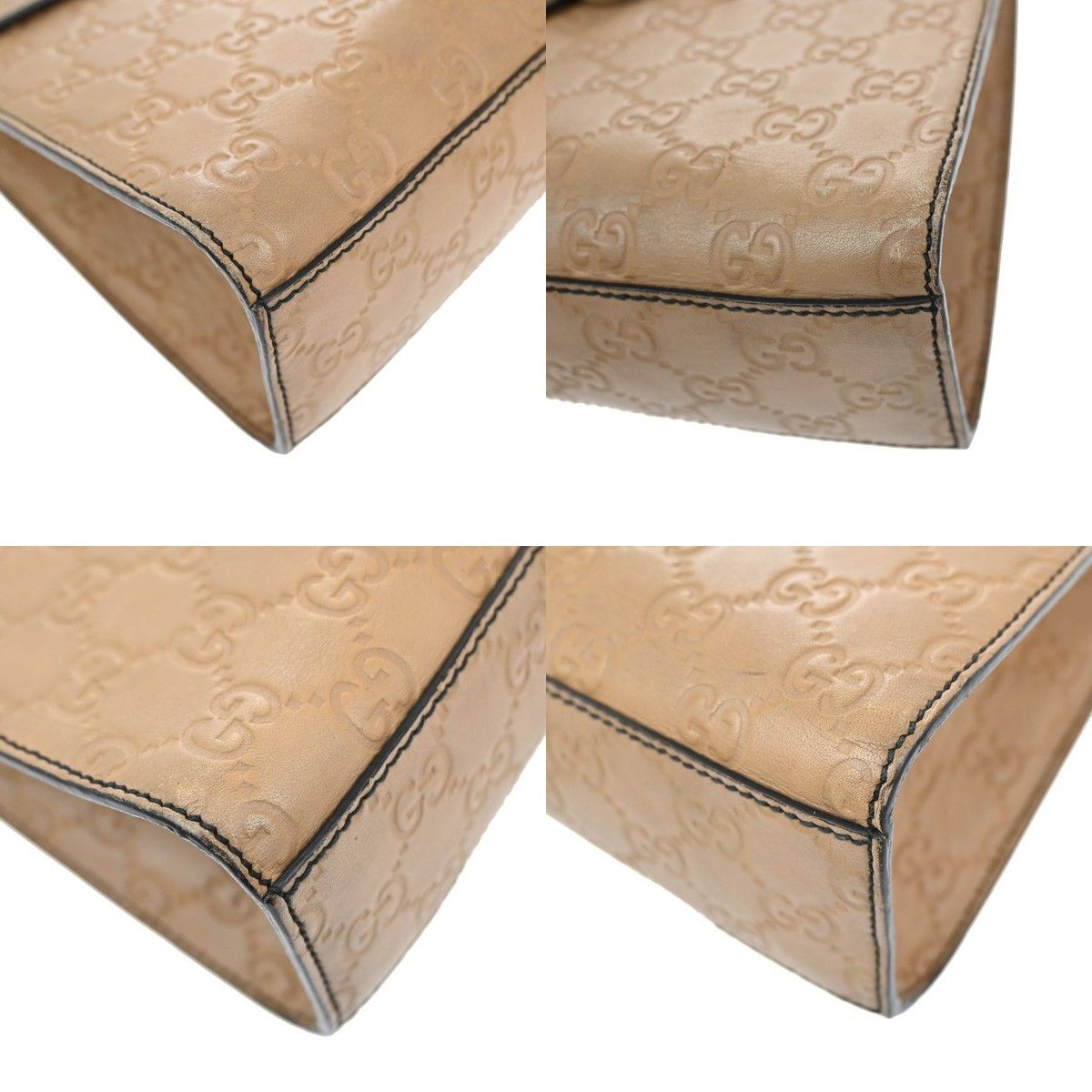 Gucci Gucci Emily Chain Flap Bag Guccissima Leather Size ONE SIZE - 9 Thumbnail