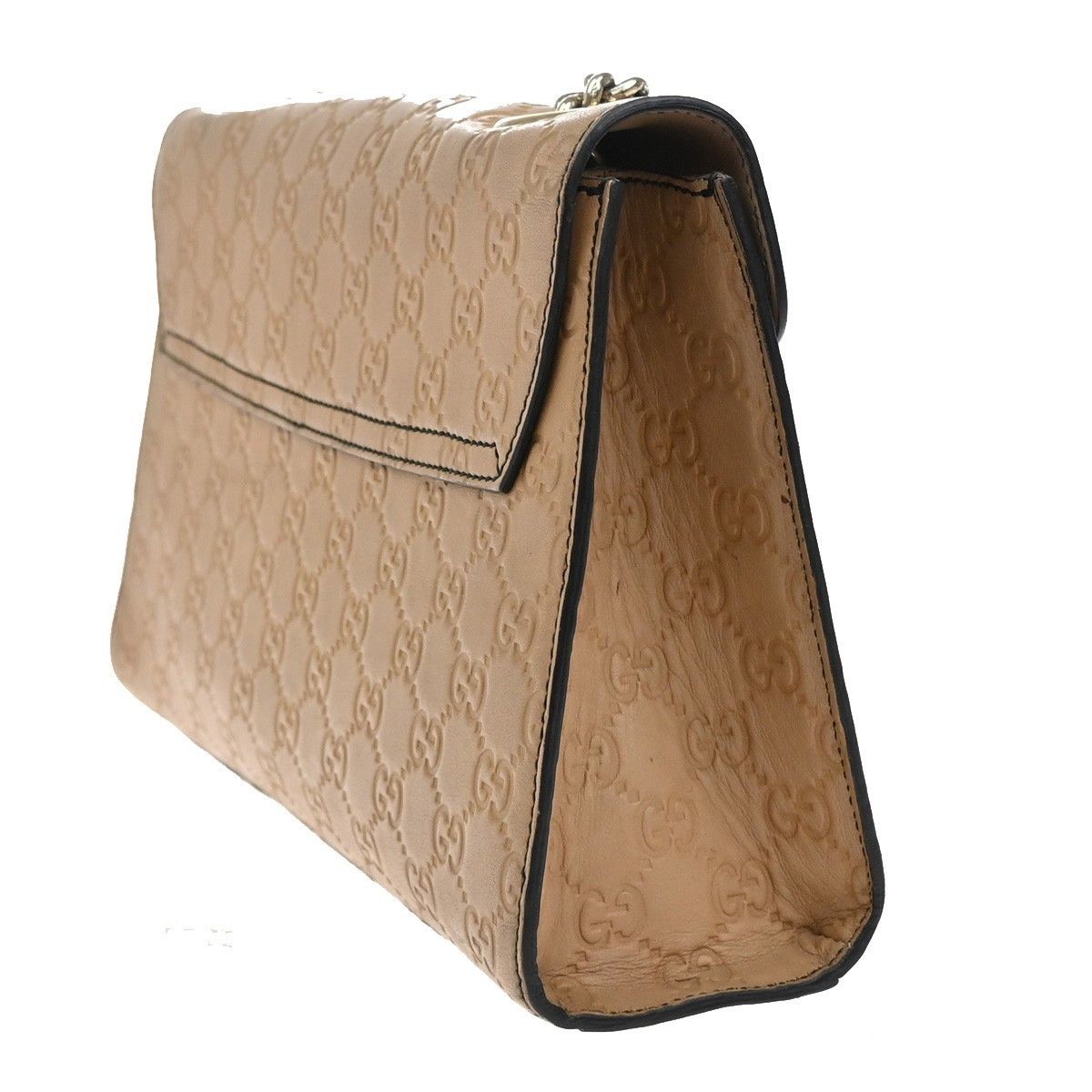 Gucci Gucci Emily Chain Flap Bag Guccissima Leather Size ONE SIZE - 4 Thumbnail