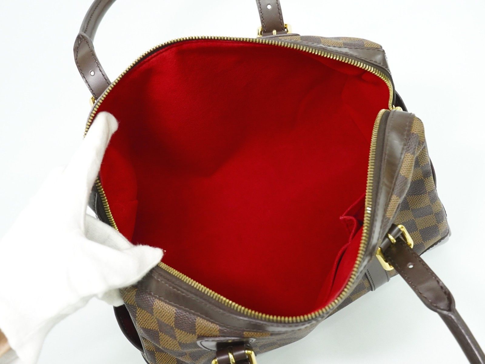 Louis Vuitton Louis Vuitton Berkeley Handbag Damier Size ONE SIZE - 17 Thumbnail