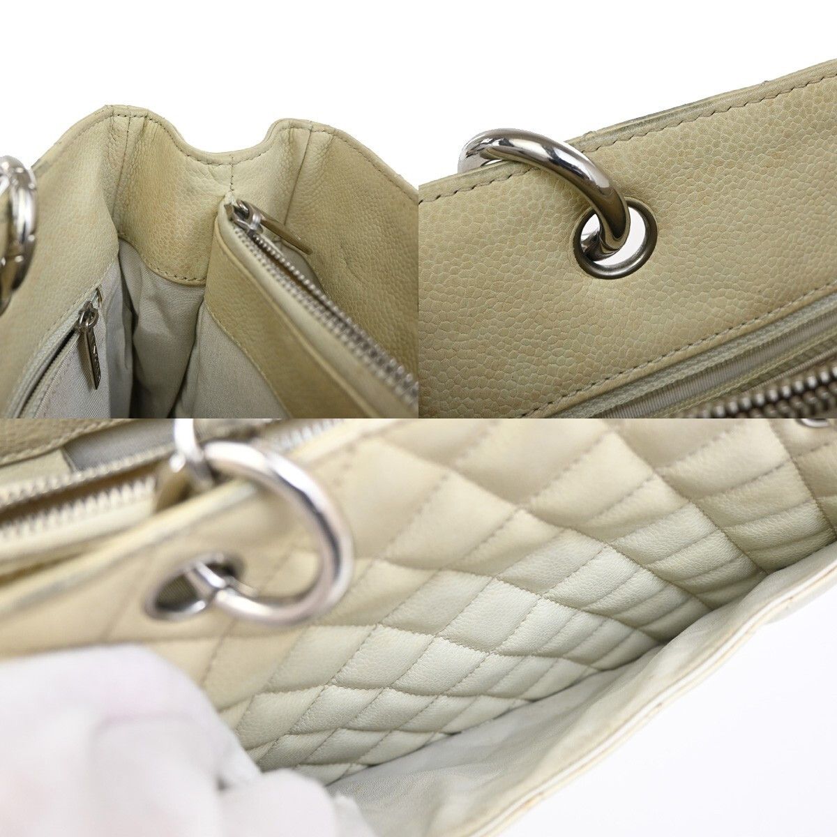 Chanel Chanel Grand Shopping Tote Quilted Calfskin Size ONE SIZE - 18 Thumbnail