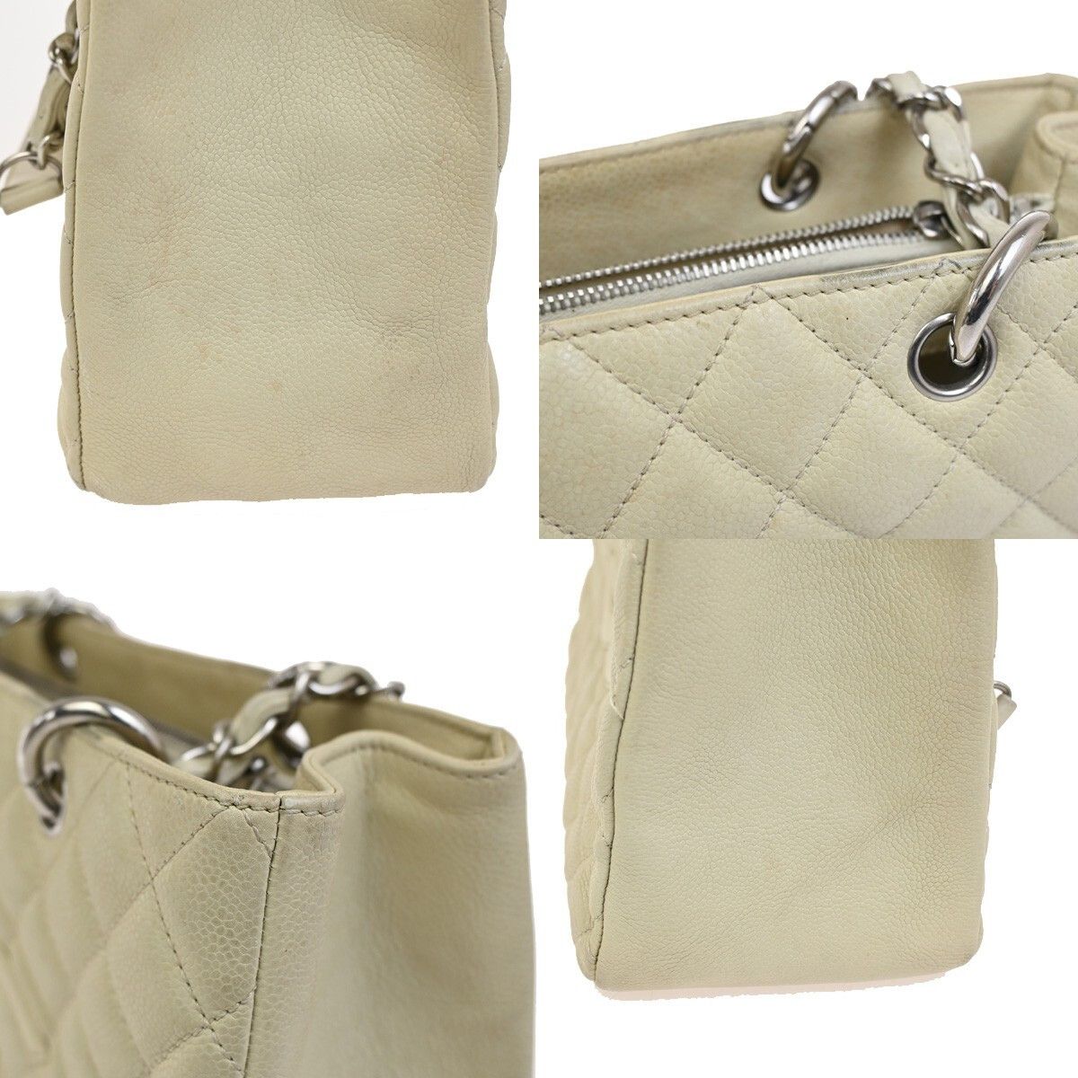 Chanel Chanel Grand Shopping Tote Quilted Calfskin Size ONE SIZE - 11 Thumbnail