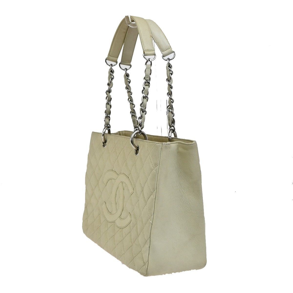 Chanel Chanel Grand Shopping Tote Quilted Calfskin Size ONE SIZE - 3 Thumbnail